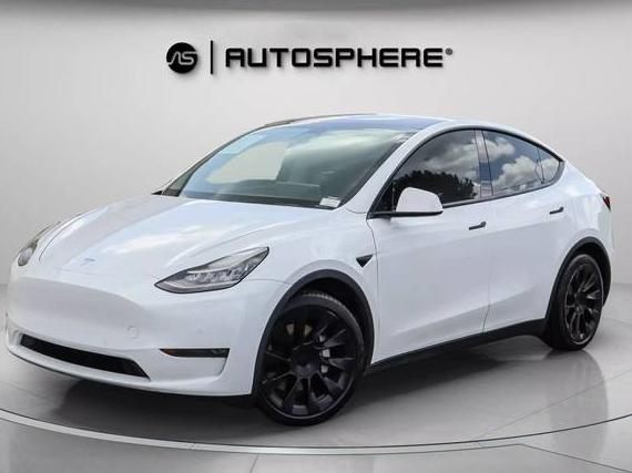 TESLA MODEL Y 2021 5YJYGDEE2MF074957 image